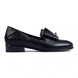 W. Potocki Zapatos con cristales Potocki negro 1
