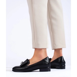 W. Potocki Zapatos con cristales Potocki negro 4