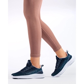 Cómodas zapatillas deportivas DK azul 3