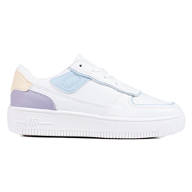 Zapatillas clásicas en la plataforma blanco 1