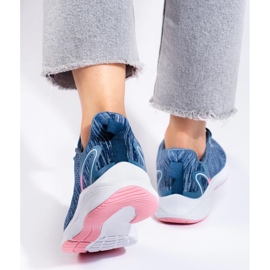 Calzado Deportivo Textil azul 3