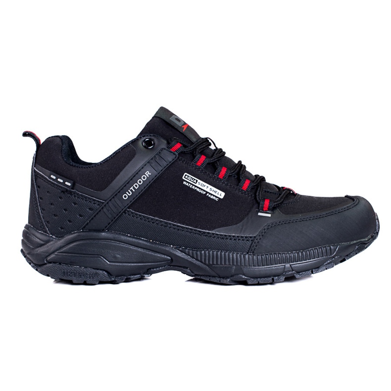 Zapatos de trekking para hombre DK negro 1