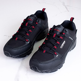 Zapatos de trekking para hombre DK negro 3