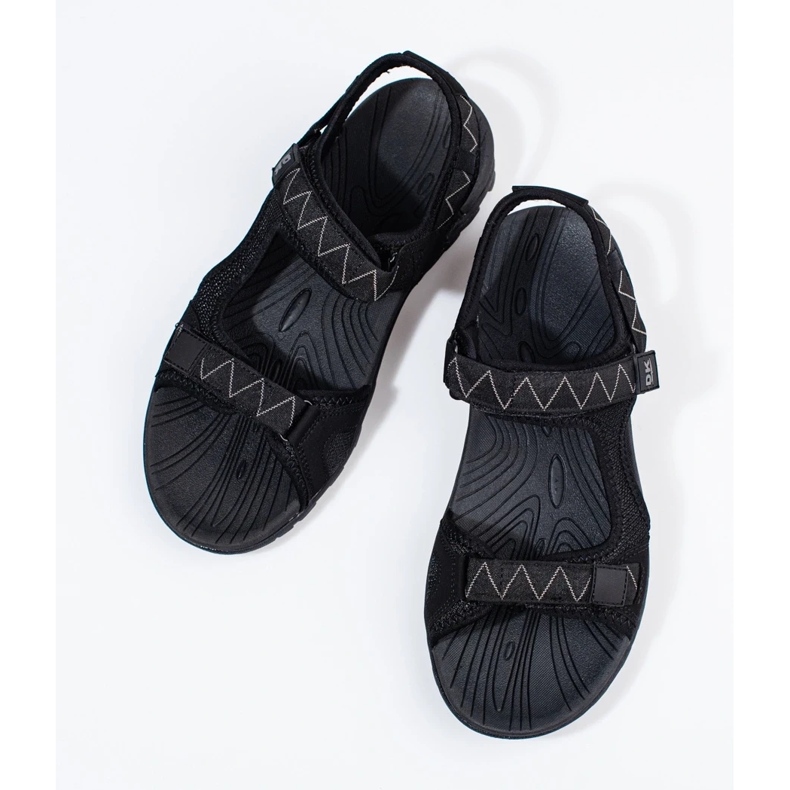 Sandalias hombre ligeras DK negro 1