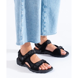 Cómodas sandalias DK negro 2