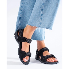 Cómodas sandalias DK negro 3