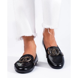 Diamantique Mocasines con Adorno negro 2
