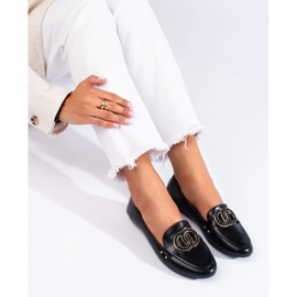 Diamantique Mocasines con Adorno negro 3