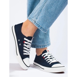 Zapatillas clásicas LA.FI azul 2