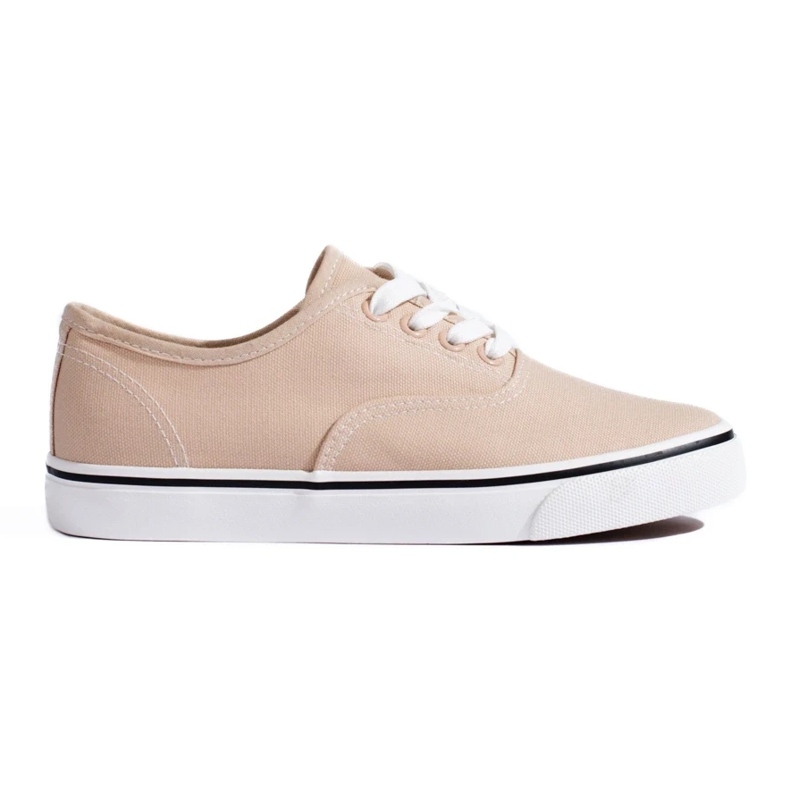 Zapatillas de mujer beige 2