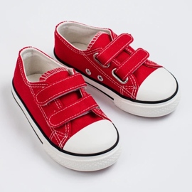 Deportivas infantiles Vico con cierre de velcro rojo 2 Deportivas infantiles Vico con cierre de velcro rojo 2