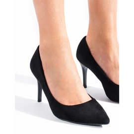 Goodin Tacones de ante negro 1