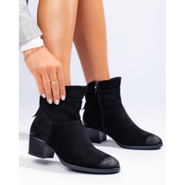 W. Potocki Botas sin cordones de mujer Potocki negras negro 3