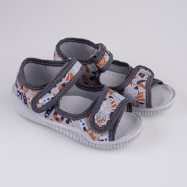 Zapatillas casa niño Viggami Marcin druk gris 2
