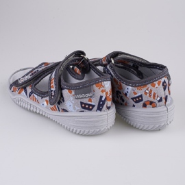 Zapatillas casa niño Viggami Marcin druk gris 3