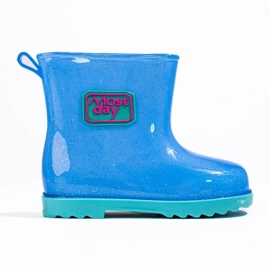 Botas de agua azules para niño 3