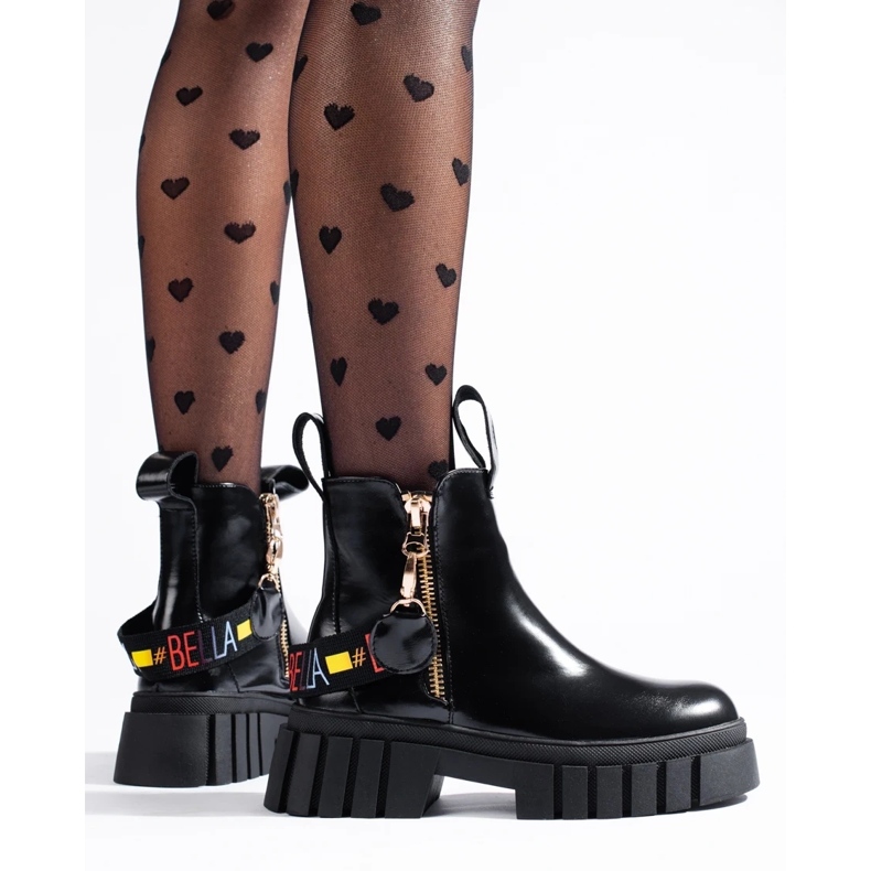 Botas de trabajador negras negro 2