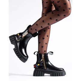 Botas de trabajador negras negro 3
