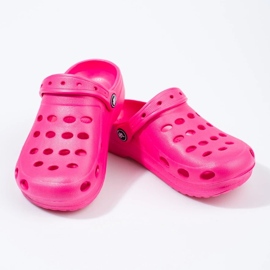 Chanclas de niña rosas y ligeras. rosado 3