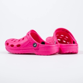 Chanclas de niña rosas y ligeras. rosado 4