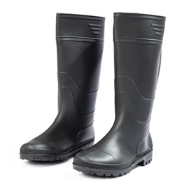 Chanclas de hombre con parte superior alta. negro 2