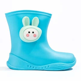 Botas de agua niño azules 2