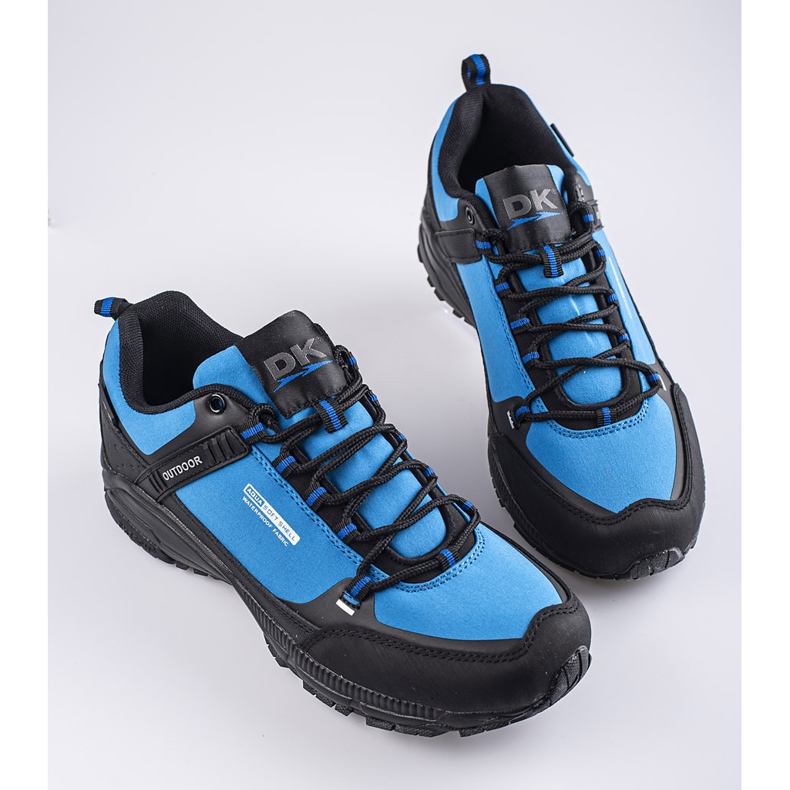Zapatillas trekking hombre DK azul negro 2