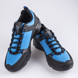 Zapatillas trekking hombre DK azul negro 3