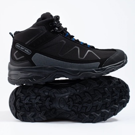 Zapatos trekking hombre cordones altos DK negro 2