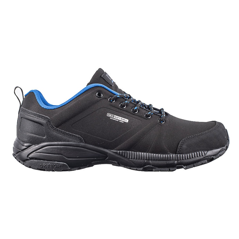 Zapatillas trekking hombre DK negro y azul 1