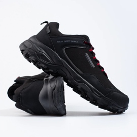 Zapatillas trekking hombre cómodas DK negro 3