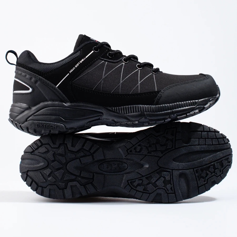 Zapatillas de trekking de hombre DK negras negro 2