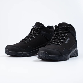 Zapatos de trekking altos de hombre DK negros 4