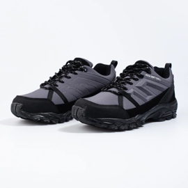 Zapatillas trekking hombre DK aqua Softshell gris negro 4
