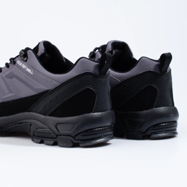 Zapatillas trekking hombre DK aqua Softshell gris negro 3