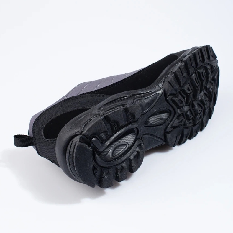 Zapatillas trekking hombre DK aqua Softshell gris negro 2