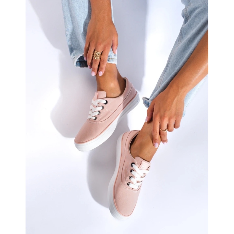 Zapatillas de mujer Big Star KK274020 rosa 1