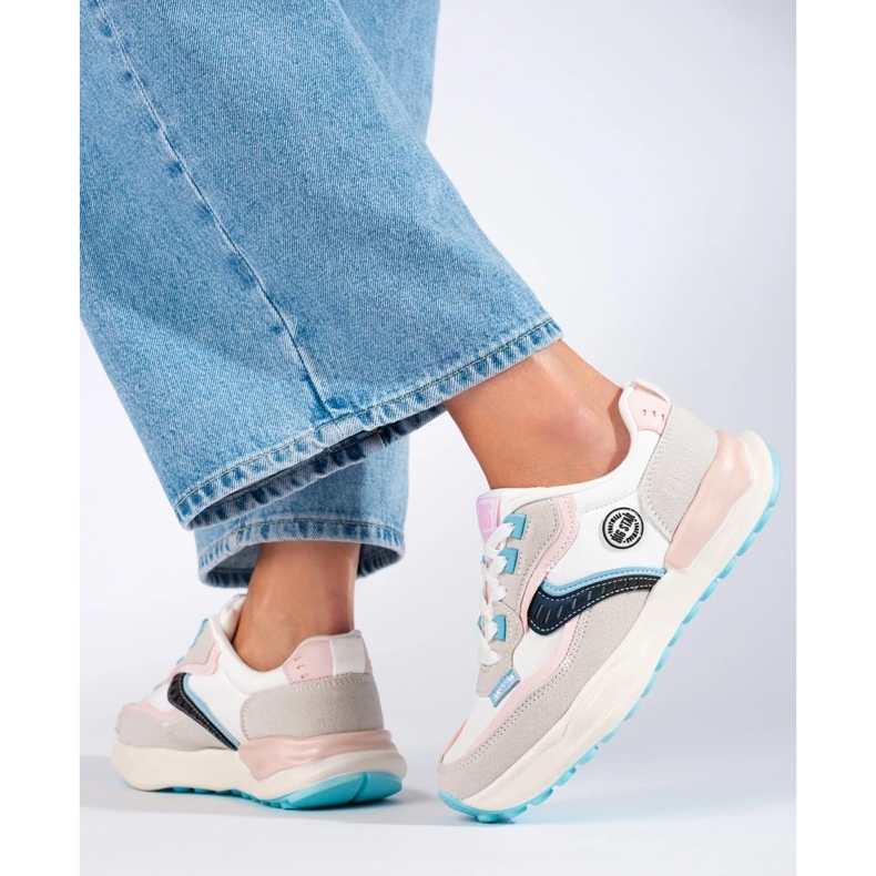 Zapatillas de mujer Big Star KK274097 beige 1