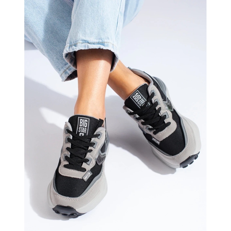 Zapatillas deportivas Big Star para mujer KK274100 negro 1