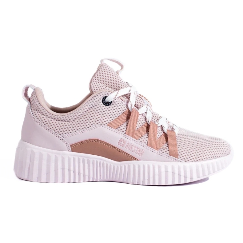 Zapatillas de mujer Big Star KK274058 rosa 1