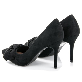 Bestelle Tacones de ante negro 3