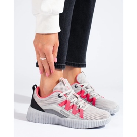 Zapatillas de mujer Big Star KK274060 gris 2