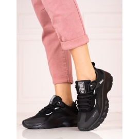 Zapatillas de mujer Big Star KK274056 negro 2
