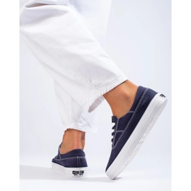 Zapatillas de mujer Big Star KK274018 azul 4