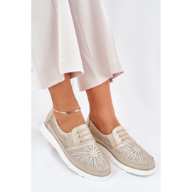 Zapatos para mujeres, zapatos dorados dorados abiertos 5