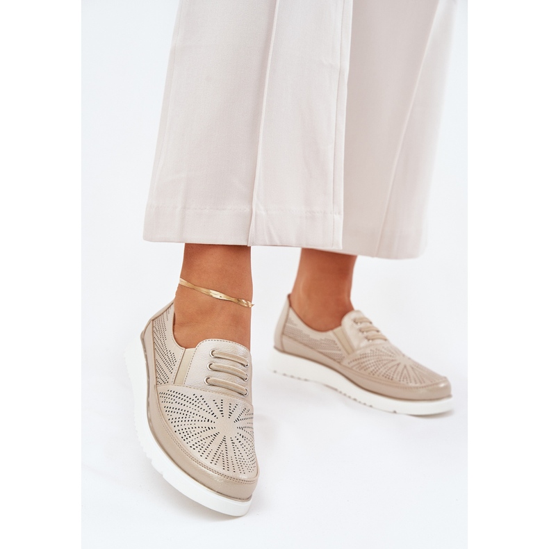 Zapatos para mujeres, zapatos dorados dorados abiertos 2