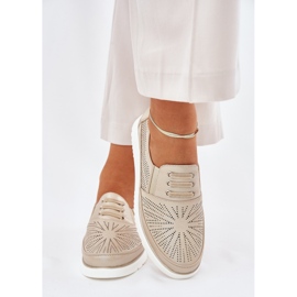 Zapatos para mujeres, zapatos dorados dorados abiertos 3