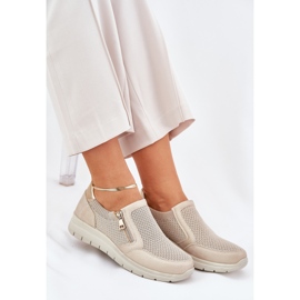 Zapatos para mujeres en la plataforma con Castillo de Oro dorado 7