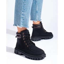 Botas negras de mujer. negro 3
