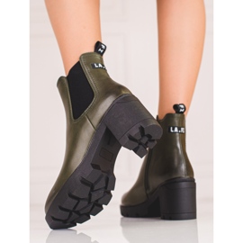 Botines verdes de mujer 3